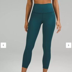 lululemon Align High-Rise Crop 23" Green Jasper Size 18